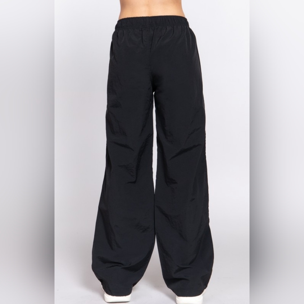 #124 🚨 SALE 🛑S, L BOHO FABULOUS WAIST ELASTIC PARACHUTE PANTS - Picture 3 of 13
